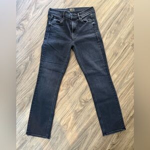 MOTHER Mid-rise Dazzler Ankle Jeans - 26